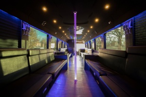 Ambassador Bus (Interior, Front, View 1)